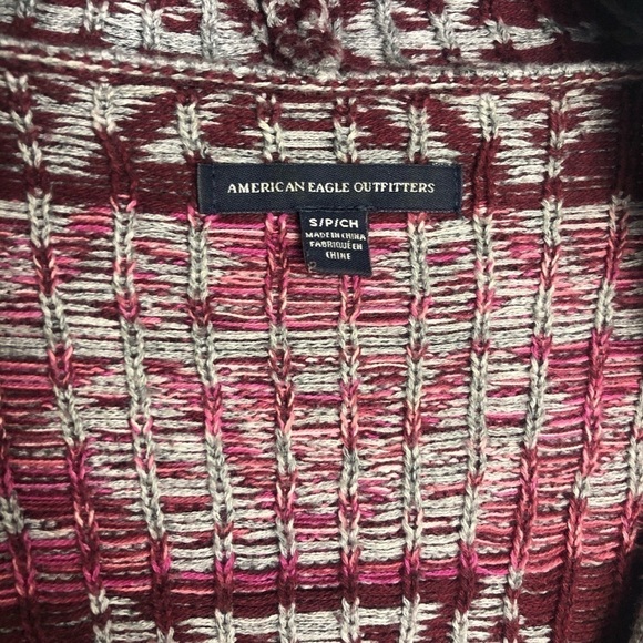 American Eagle Boho Western Sweater size Small 313 - Picture 2 of 3